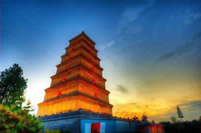 Xi'an_Private_Tours_Xi'an_Highlights_Big_Wild_Goose_Pagoda