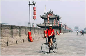 Xian Half Day City Cycling and Walking Tour