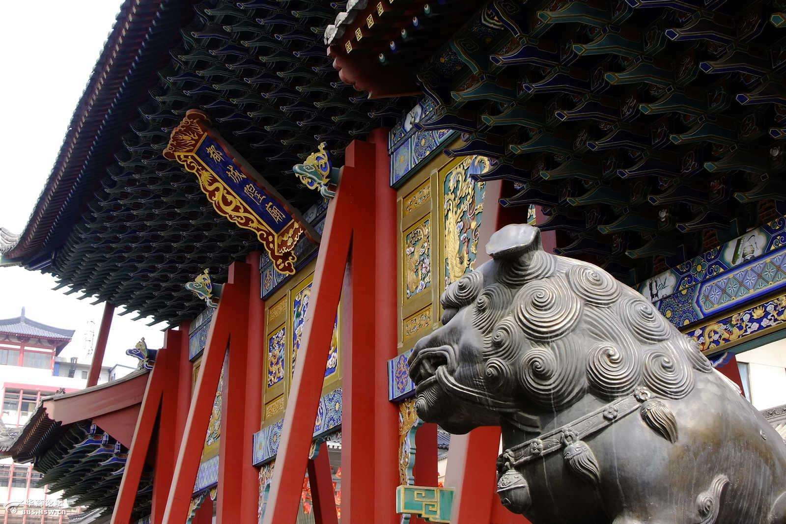 Xi'an City God Temple is Town God's Temple the northwest provinces, twenty years before the Ming Dynasty Hongwu (1387 AD), now has more than 600 years of history. 