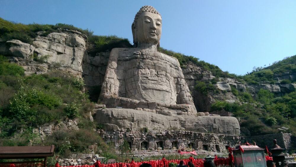 Taiyuan_attractions_Meng_Shan_Giant_Stone_Buddha