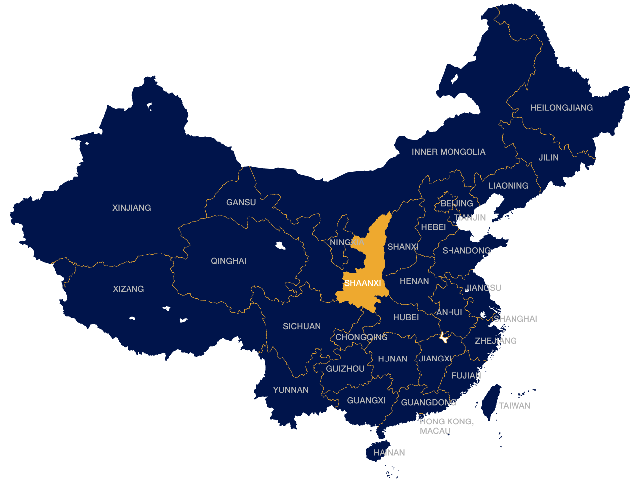 Map of china