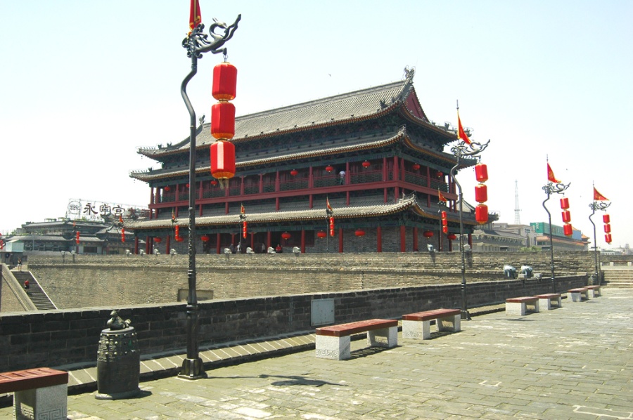 Private Five Days Xian Yan'an Red Tour with ancient_city_wall.jpg