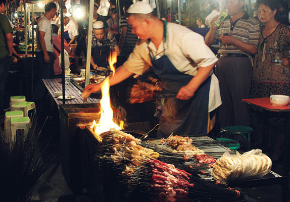 Zhengning Road Food Night Market.png