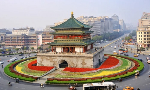 Bell-Tower-and-Drum-Tower-Square-Xian-Tour