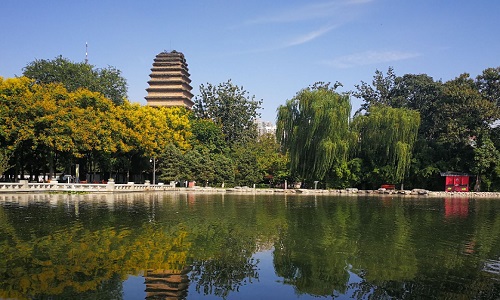 Small-Wild-Goose-Pagoda-xian-Beijing-Shanghai-tour