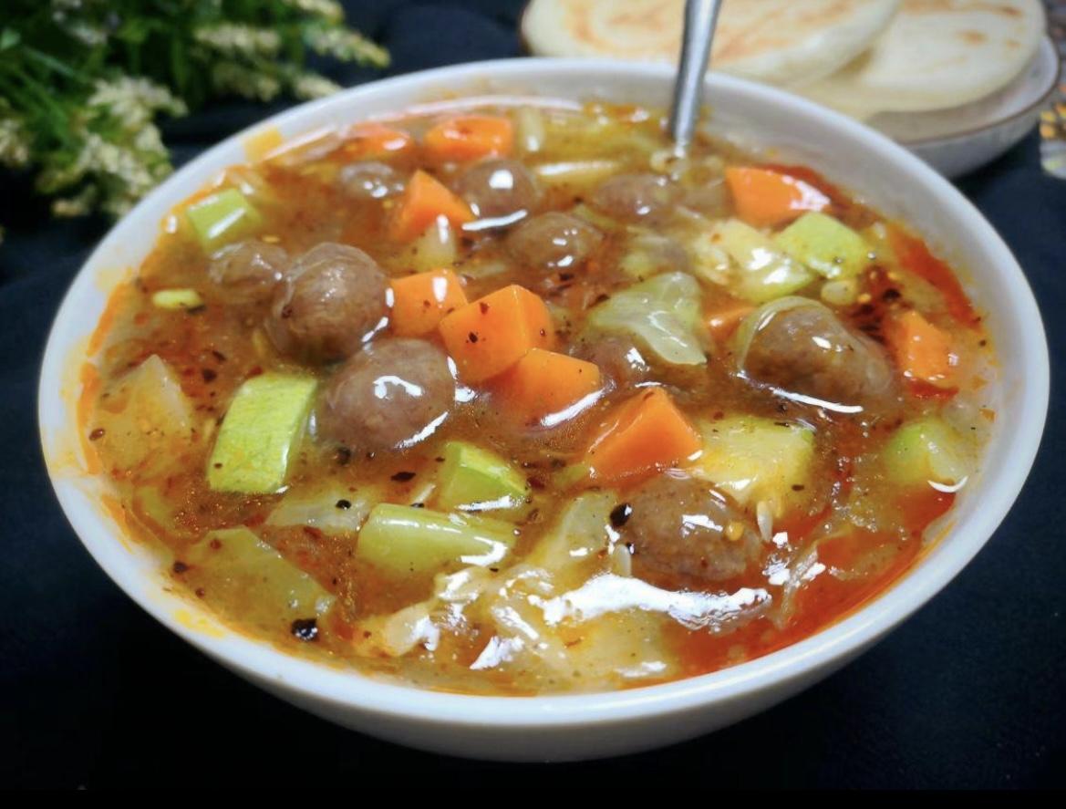 Spicy-Beef-Ball-Soup