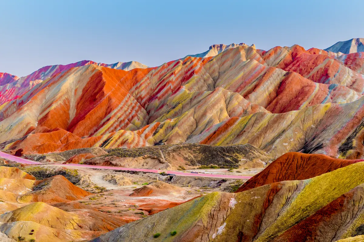 Rainbow-Mountains