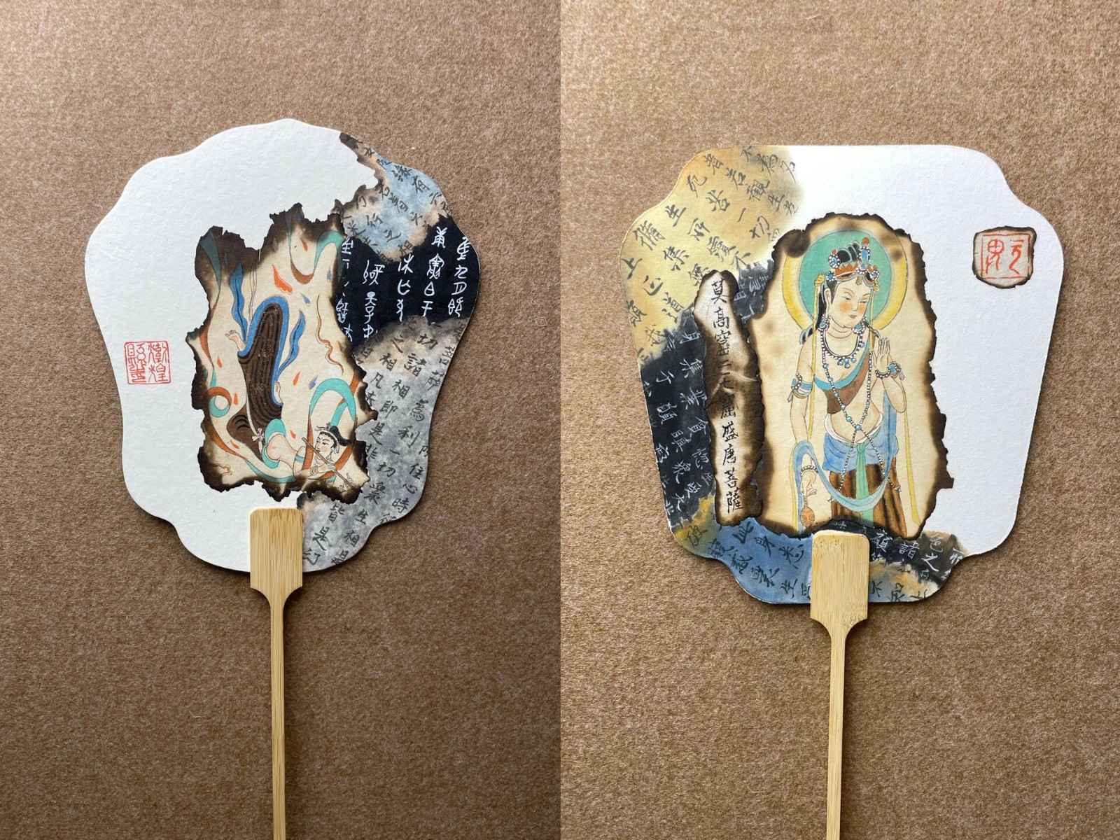 Colored-Ink-Fan-Painting1 Colored-Ink-Fan-Painting1