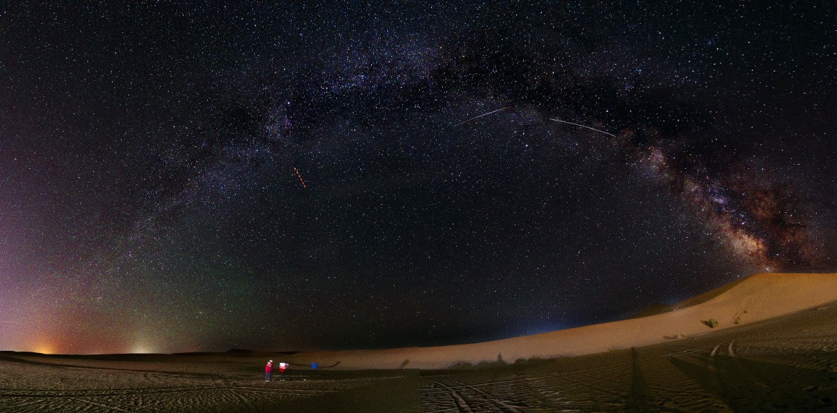 Mingsha-Mountain-Starry-Sky2 Mingsha-Mountain-Starry-Sky2