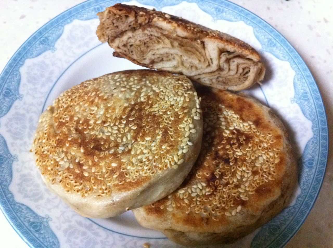 sesame-cakes sesame-cakes